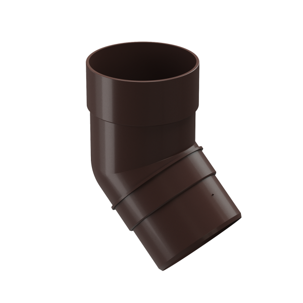 Колено 45˚ Docke Premium ПВХ - Шоколад купить в Учалах