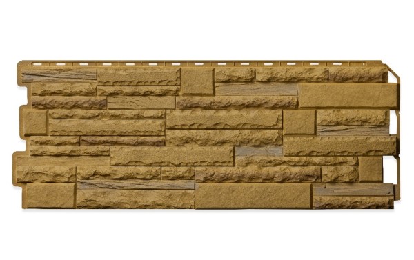 Фасадная панель Цокольный сайдинг Альта профиль Скалистый камень Альпы Комби купить в Учалах