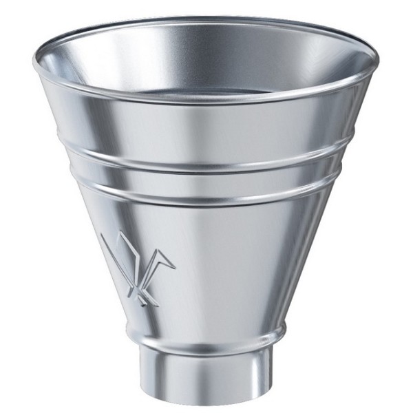 Водосток Aquasistem, Система 150/100 - Воронка водосборная круглая оцинковка купить в Учалах