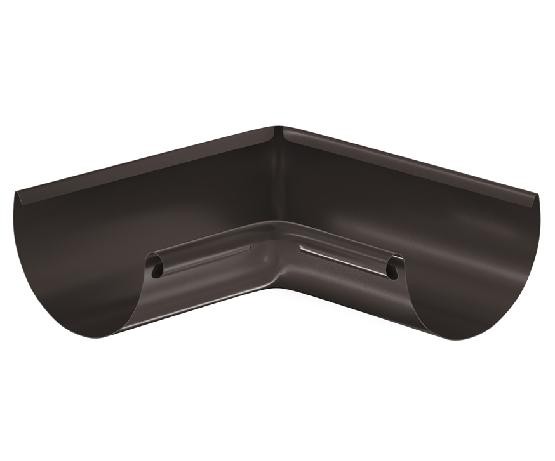 Водосток Aquasistem, система 125x90 - Угол желоба, внутренний 90° RR 32 Тёмно Коричневый купить в Учалах