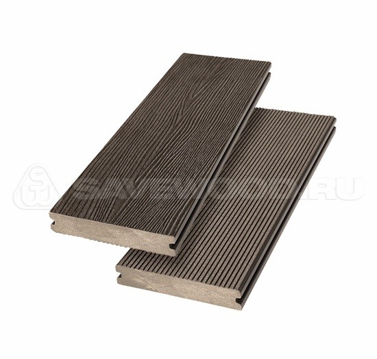 Террасная доска SW Abies (R) - радиальный распил Темно-коричневый купить в Учалах