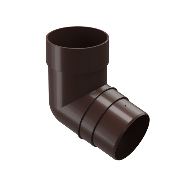 Колено 72˚ Docke Premium ПВХ - Шоколад купить в Учалах