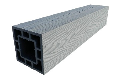 Столб опорный ДПК Deckart 125×125 Серый