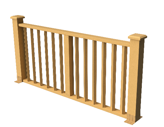 Ограждения декоративное ДПК GRINDERDECO Бруклин песчаник. купить в Учалах