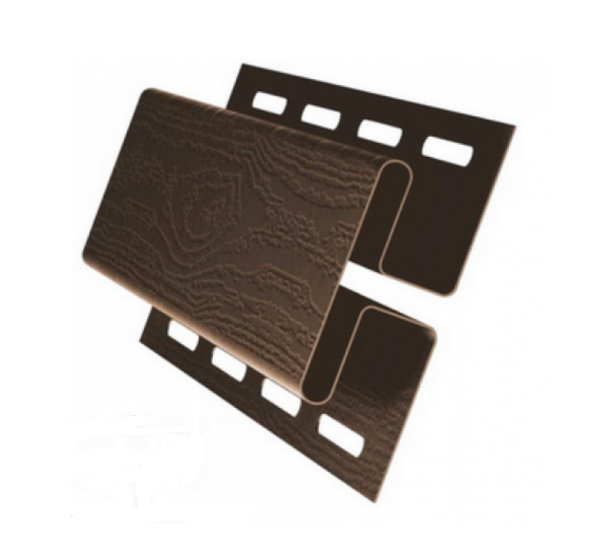 H-профиль (соеденительная планка)для сайдинга, коричневый купить в Учалах