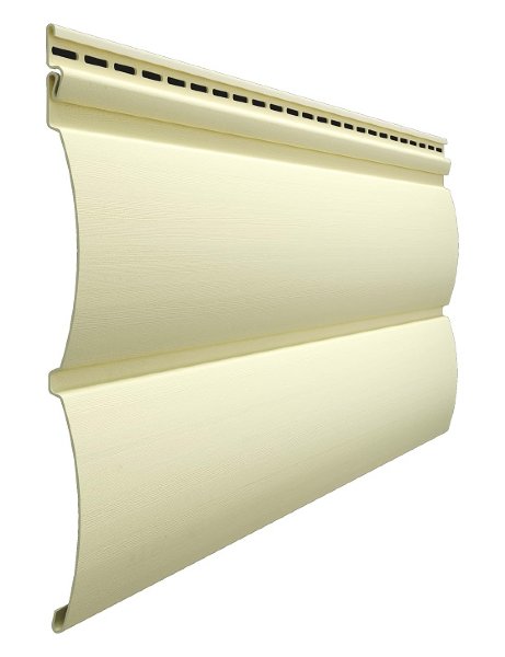 Виниловый сайдинг docke (дёке) - blockhaus D4,7T ( под бревно), банан купить в Учалах