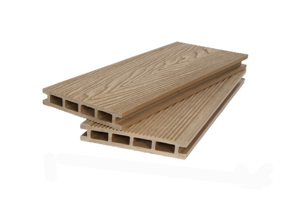 Террасная доска ДПК POLIVAN GROUP 3D+вельвет пустотелая двухсторонняя DENPASAR песочный купить в Учалах