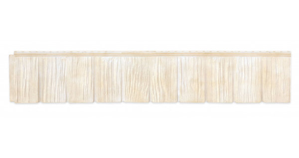 Панель фасадная GL "Я-Фасад" Сибирская дранка слоновая кость купить в Учалах