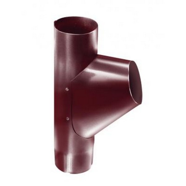 Водосток Grand Line 125x90 – Тройник трубы RAL 3005 купить в Учалах