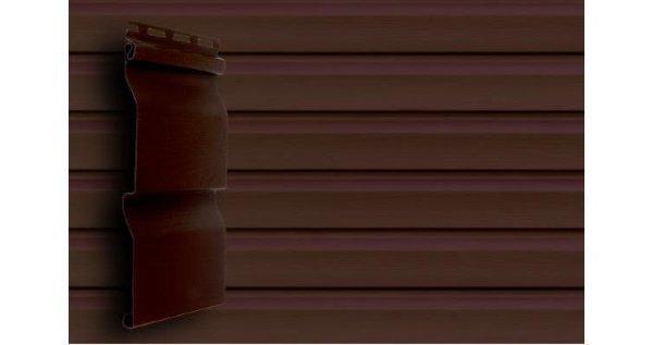 Акриловый сайдинг слим (AСA) 3,0 Grand Line D4 темный дуб купить в Учалах