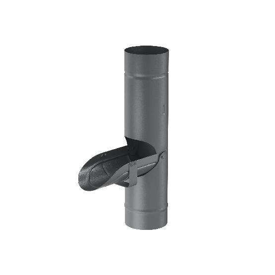 Водосток Aquasistem, Система 125/90 - Водосборник RR 23 Маренго matt купить в Учалах