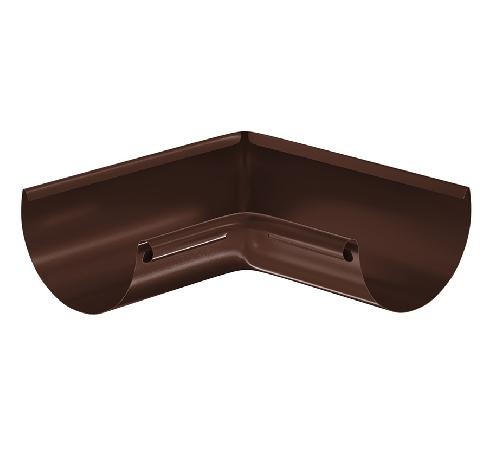 Водосток Aquasistem, система 150/100 - Угол желоба, внутренний 90° RAL 8017 Коричневый купить в Учалах