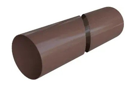 Водосток Альта-Профиль ПВХ – Труба водосточная 3м (коричневый) купить в Учалах