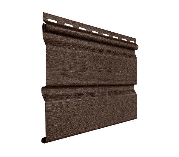 Виниловый сайдинг fineber - "стандарт", коричневый купить в Учалах