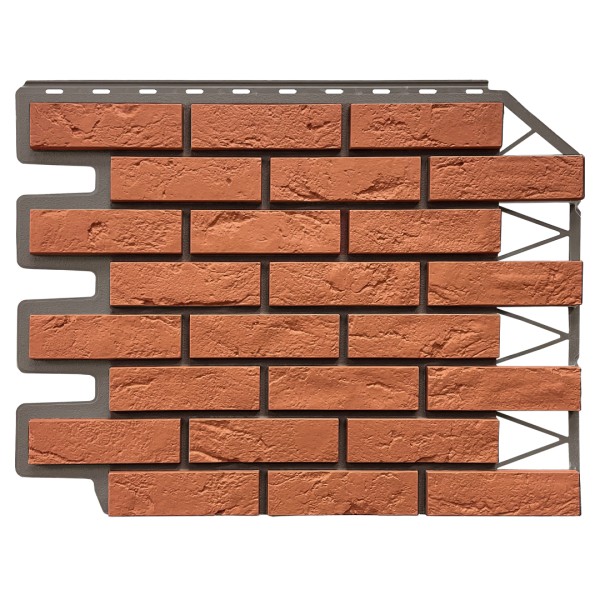 Фасадная панель FineBer, Кирпич Баварский, Терракотовый купить в Учалах