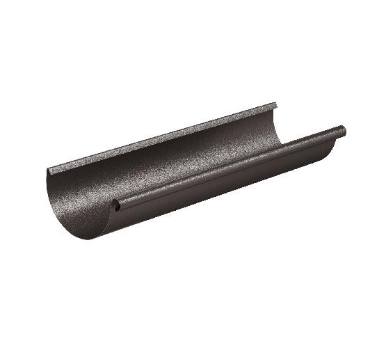 Водосток Aquasistem, Система 150/100 - Водосточный желоб 3.00м RR 32 Тёмно-коричневый matt купить в Учалах