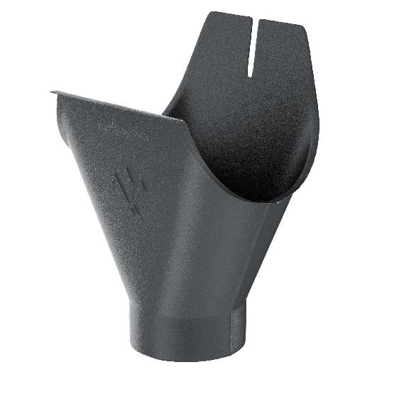 Водосток Aquasistem, Система 125/90 - Воронка желоба RR 23 Маренго matt купить в Учалах