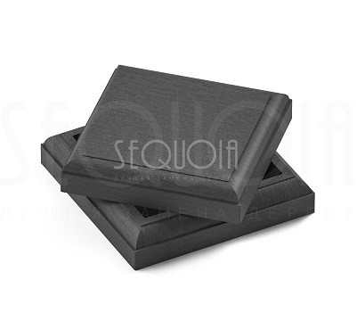 Комплект крышка/юбка для столба SEQUOIA GRAY купить в Учалах