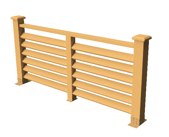 Ограждения декоративное ДПК GRINDERDECO Босфор песчаник купить в Учалах