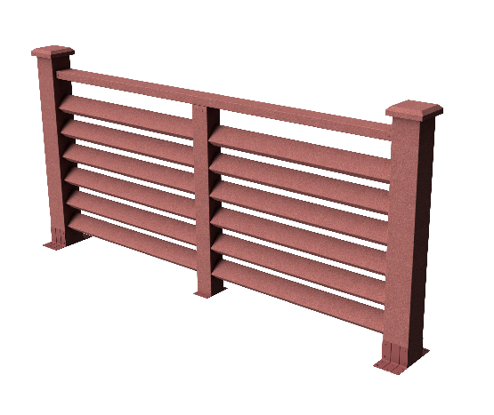 Ограждения декоративное ДПК GRINDERDECO Босфор мербау купить в Учалах