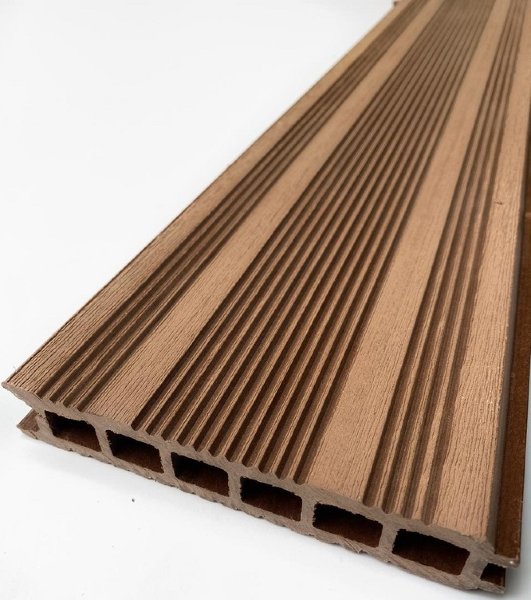 Террасная доска ДПК - ДеревоПласт- Бесшовная Коричневый купить в Учалах