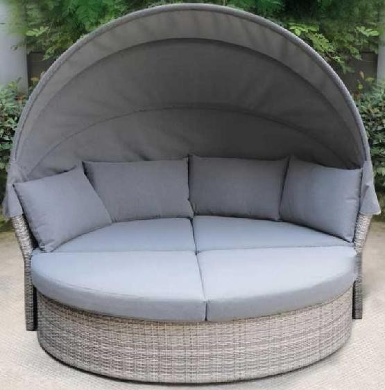 Диван-Трансформер AFINA плетеный из иск. ротанга AFM-325G Grey купить в Учалах