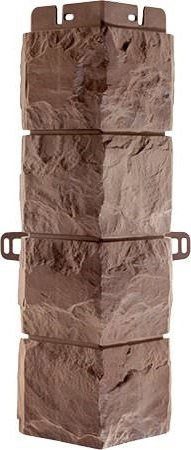 Фасадная панель Наружный угол фагот (каширский), 0,45 х 0,13м (н) купить в Учалах