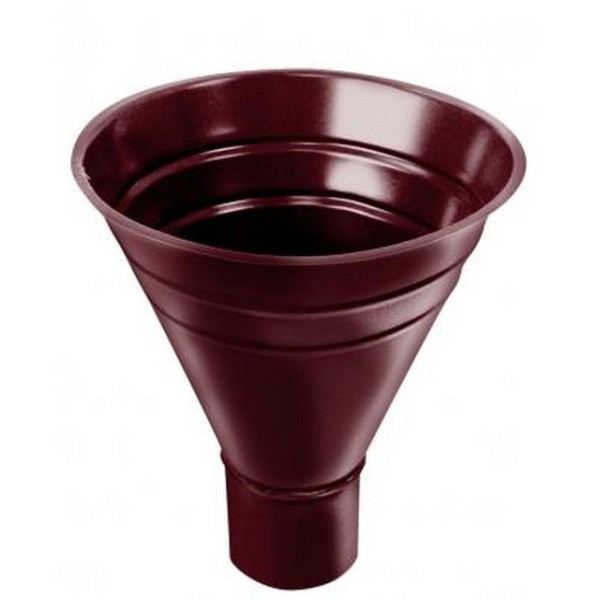 Водосток Grand Line 125x90 – Воронка водосборная RAL 3005 купить в Учалах