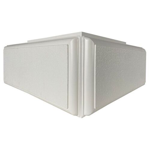 Угол Наружный к Фасадным Термопанелям Доломит Дагестанский Камень 400 мм Белый купить в Учалах