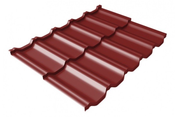 Металлочерепица модульная Квинта Uno Grand Line c 3D резом 0,45 PE RAL 3011 коричнево-красный купить в Учалах