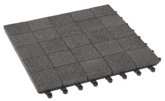 Модульный паркет ДПК GRINDERDECO Мозаика 13 Серый базальт купить в Учалах