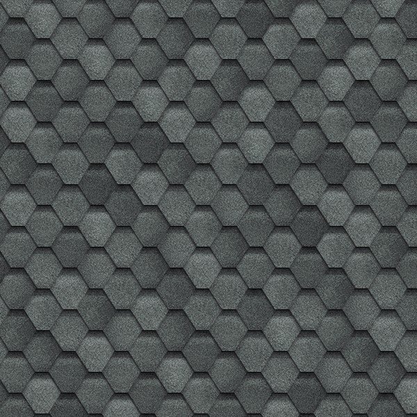 Гибкая черепица Shinglas, серия Финская,коллекция Соната – Серый купить в Учалах