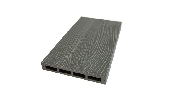 Террасная доская ДПК NanoWood Nature 3D (20мм) пустотелая Серый купить в Учалах