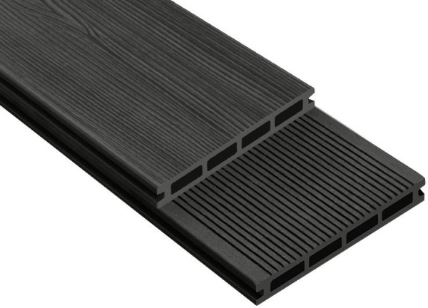 Террасная доска ДПК Outdoor 3D STORM/Вельвет черная купить в Учалах