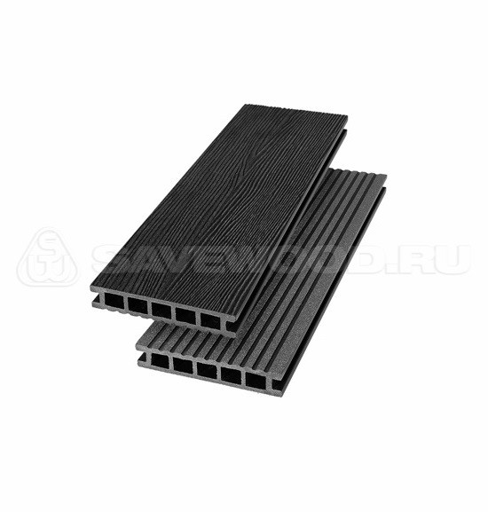 Террасная доска из ДПК SW Ornus радиальный распил черный купить в Учалах