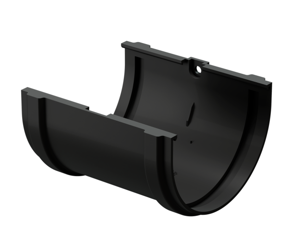 Соединитель желоба Docke Premium ПВХ - Карбон купить в Учалах