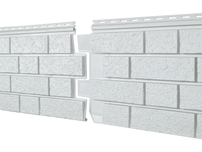 Фасадная панель Ю-пласт Стоун Хаус S-Lock Клинкер дымчатый