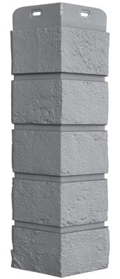Угол Grand Line состаренный кирпич стандарт Серый (известняк)