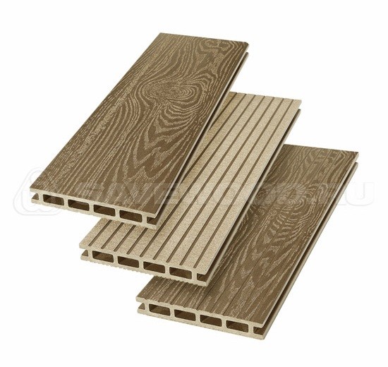 Террасная доска из ДПК SW Carpinus (T) — двухсторонняя тик купить в Учалах