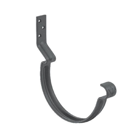 Водосток Aquasistem, Система 125/90 - Крюк крепления желоба короткий RR 23 Маренго matt купить в Учалах