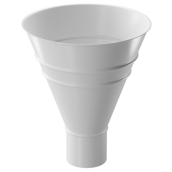 Воронка водосборная Döcke STAL PREMIUM, Пломбир купить в Учалах