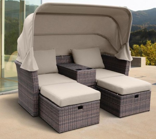 Комплект мебели AFINA плетеной из иск. ротанга AFM-330B Brown купить в Учалах