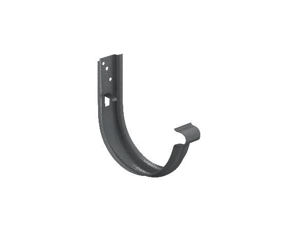 Водосток Aquasistem, Система 125/90 - Крюк крепления желоба универсальный с комплектом крепления RR 23 Маренго matt купить в Учалах