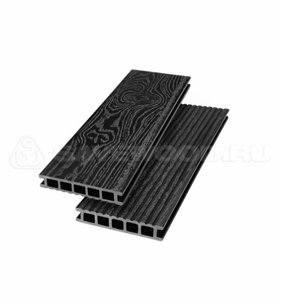 Террасная доска из ДПК SW Ornus тангенциальный распил черный купить в Учалах