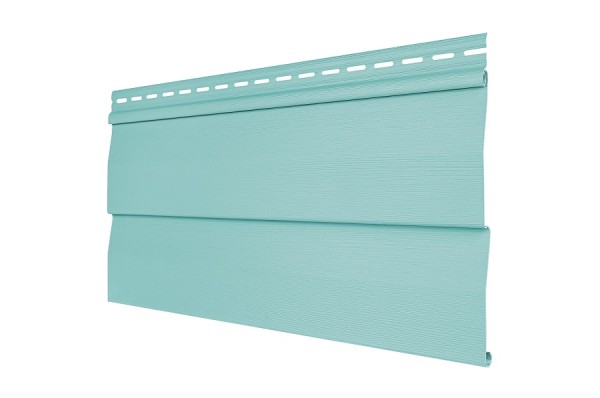 Виниловый сайдинг Tecos - корабельный брус, бирюза  купить в Учалах