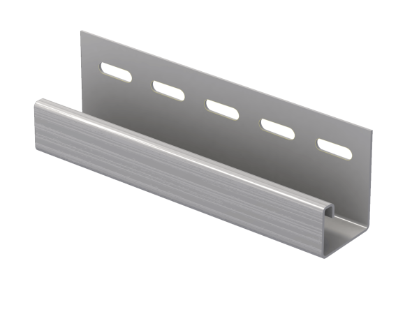 J-планка Ю-пласт Классика серая купить в Учалах