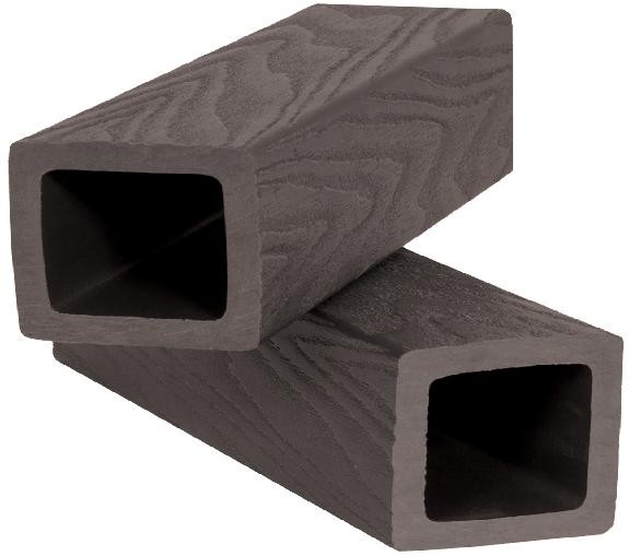 Балясина ДПК Polivan SINGARAJA 3D фактура дерева, темно-коричневый купить в Учалах