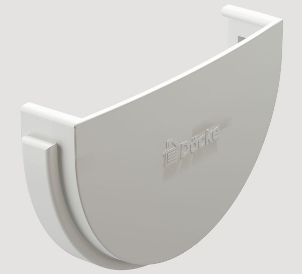 Заглушка желоба ПВХ Docke STANDART пломбир купить в Учалах