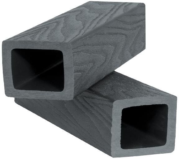 Балясина ДПК Polivan SINGARAJA 3D фактура дерева, черный купить в Учалах