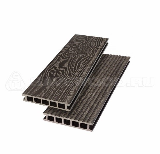 Террасная доска  из ДПКSW Ornus тангенциальный распил темно-коричневый купить в Учалах